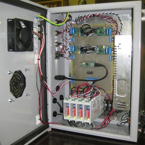 Custom electronics developed by TS